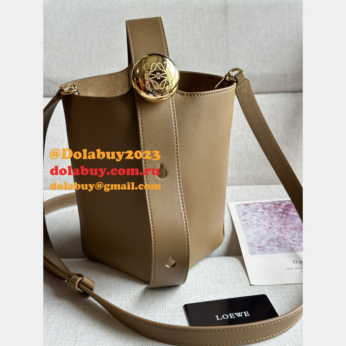 Replica Loewe Pebble Bucket handbag Top Quality 332s