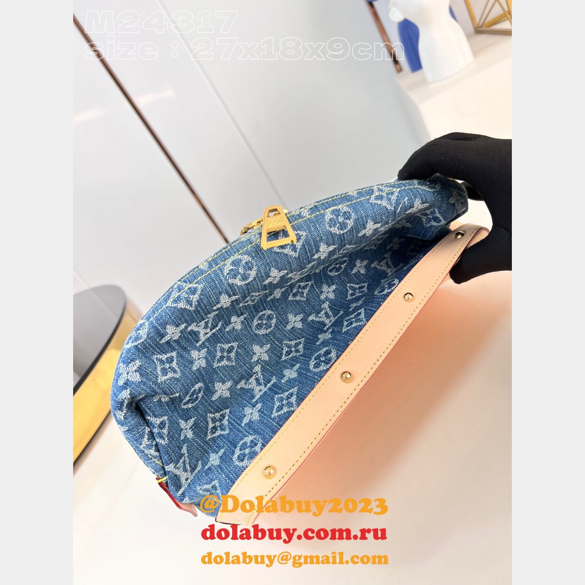 Pochette Cosmétique M24317 New Designer Replica Louis Vuitton Bag