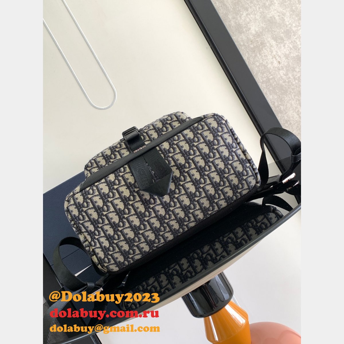 Christian Dior Designer Oblique Backpack 8012 Replica Store Dolabuy