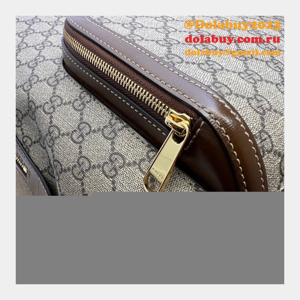 seller G*u*i dolabuy fake backpack 704017 interlocking g ebony supreme