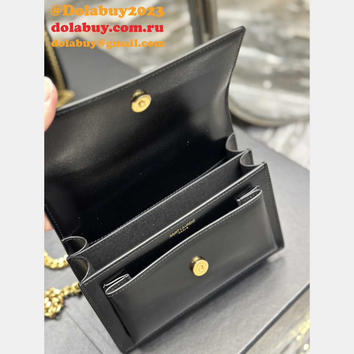 Replica YSL 1:1 Mirror 19cm Yves Saint Laurent Sunset 441972 Bag