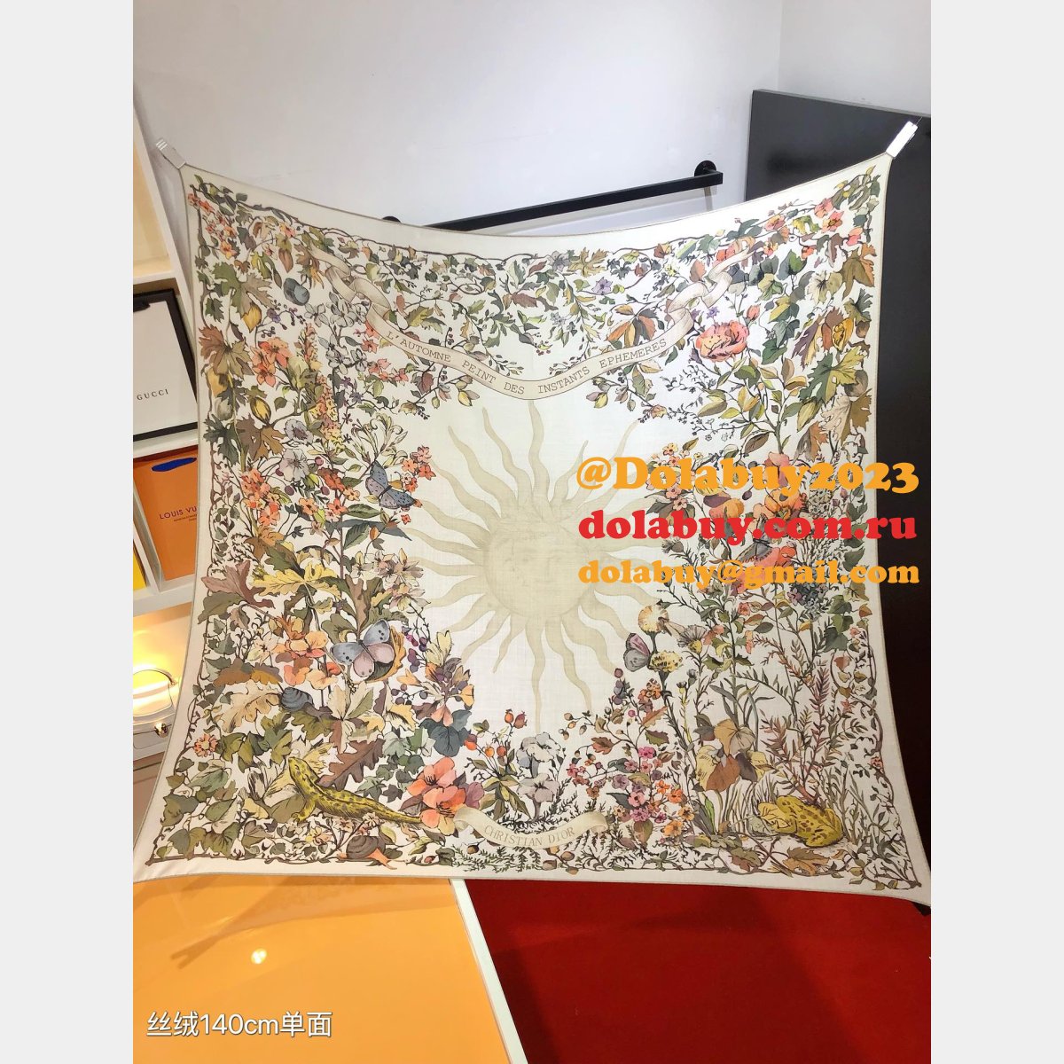 7 Star Dior Perfect Velvet Twilly