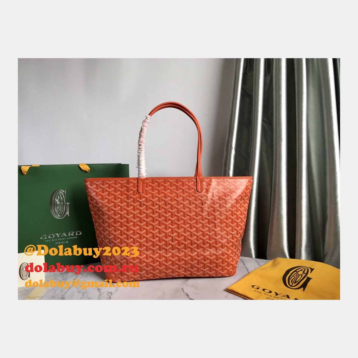 Shop For Luxury Leather Goyard Totes Knock Off Bags