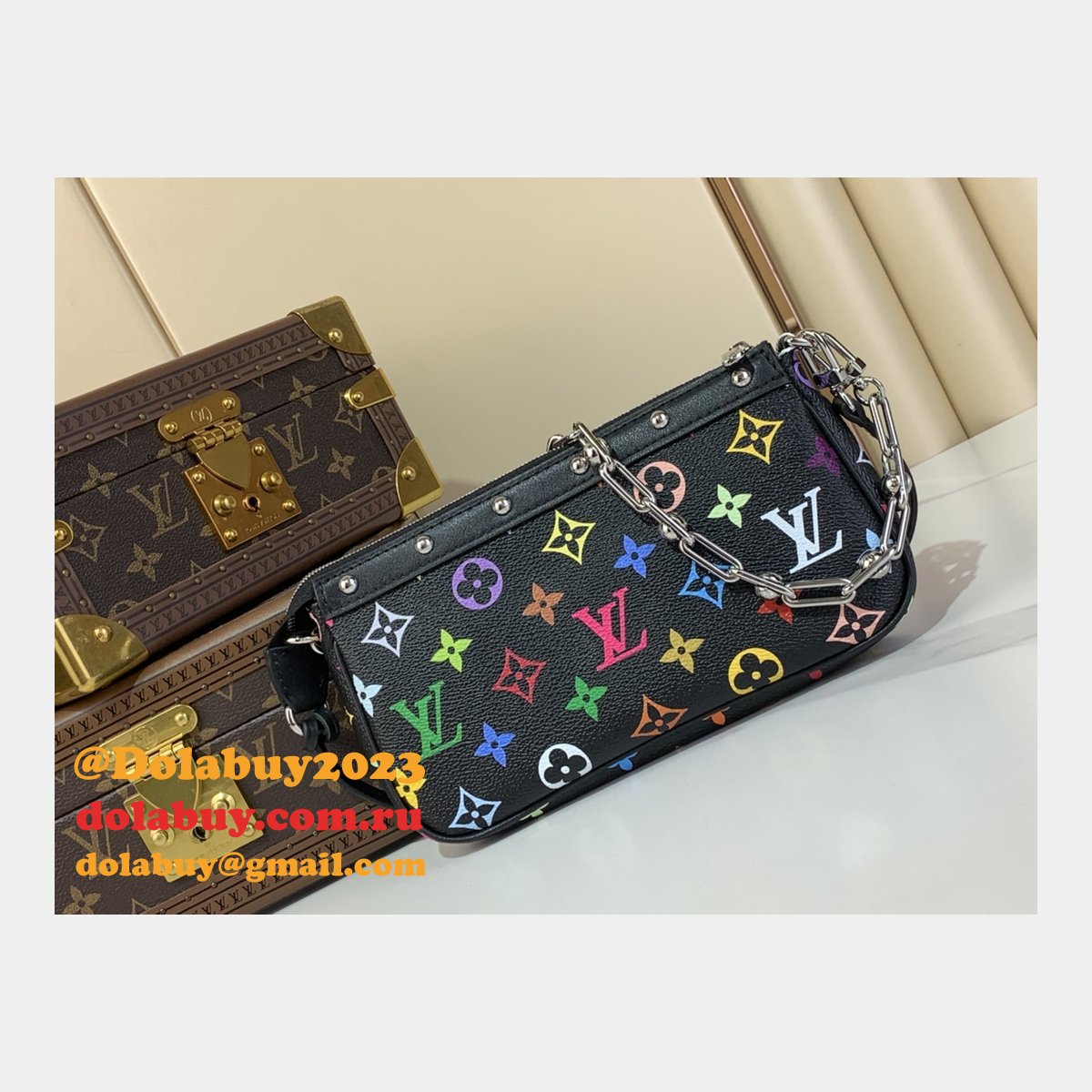 Louis Vuitton Replica LV x TM Pochette Accessoires M13663/M13404 Bag