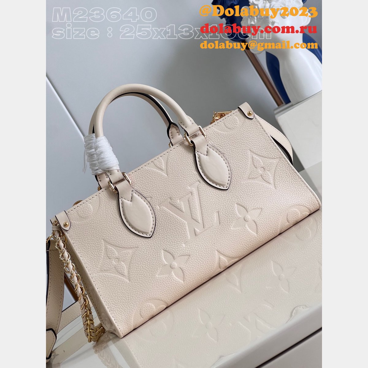 Perfect OnTheGo East West M23640 Replicas Louis Vuitton Bag