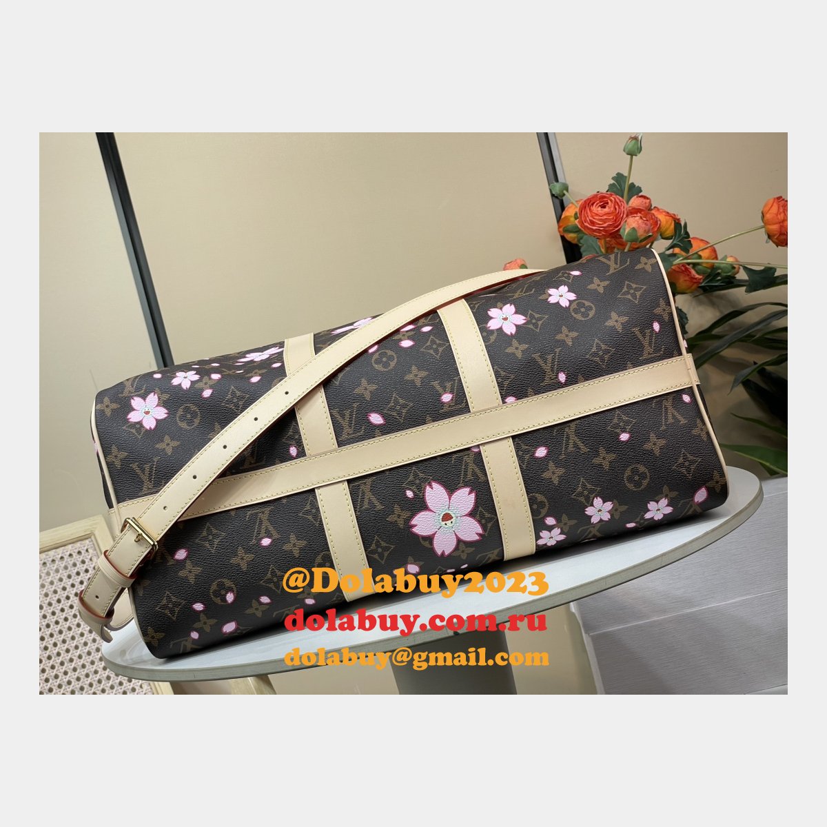 Louis Vuitton LV x TM Keepall Bandoulière 45 M13752 Inspired Bag