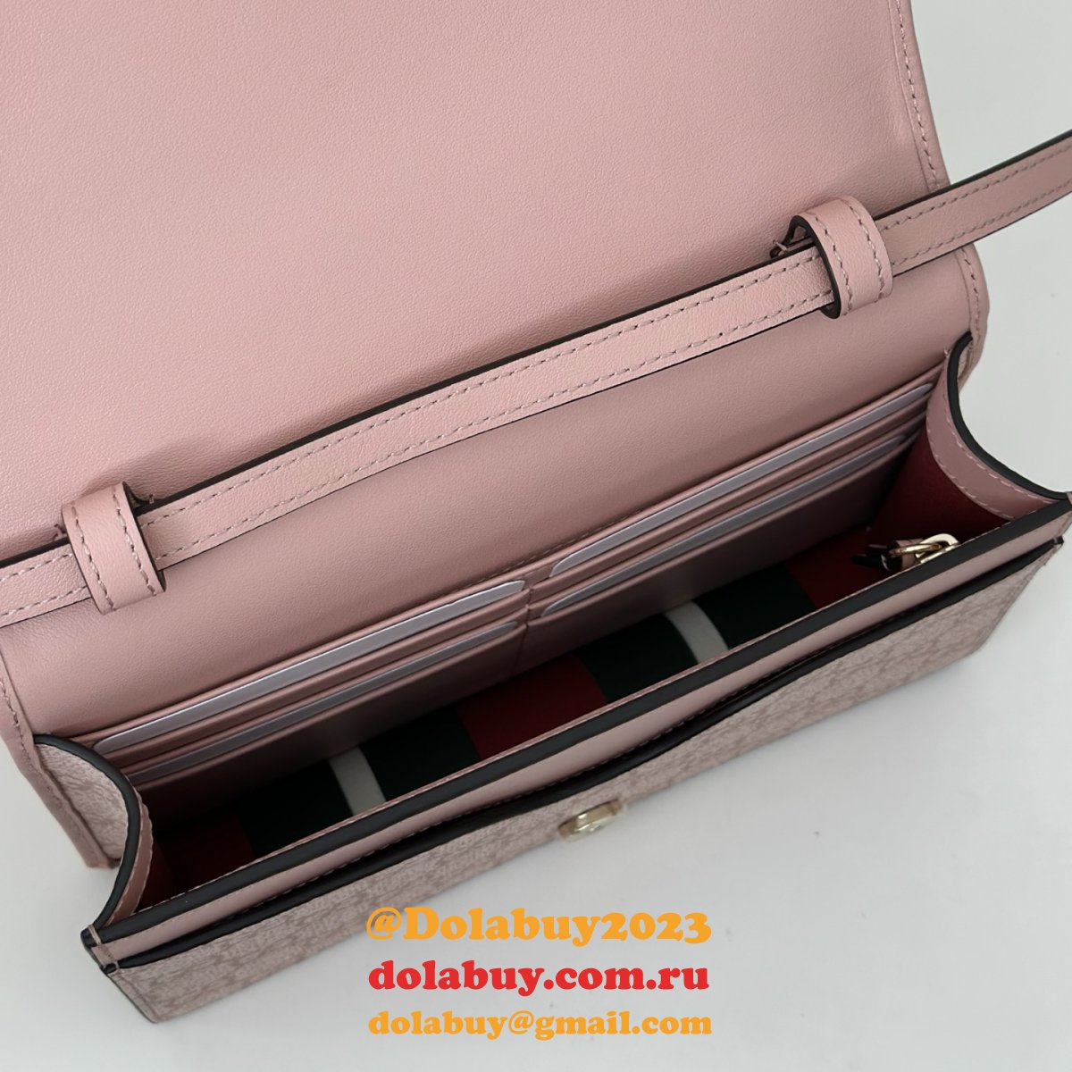 G*u*i designer gg emblem zip around wallet 819122