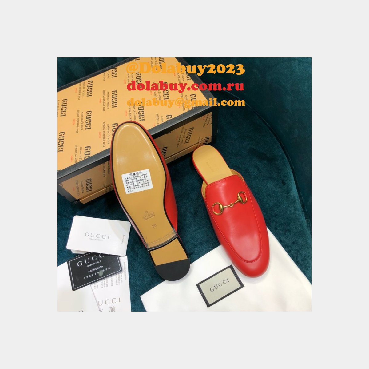 top G*u*i loafers slipper 005