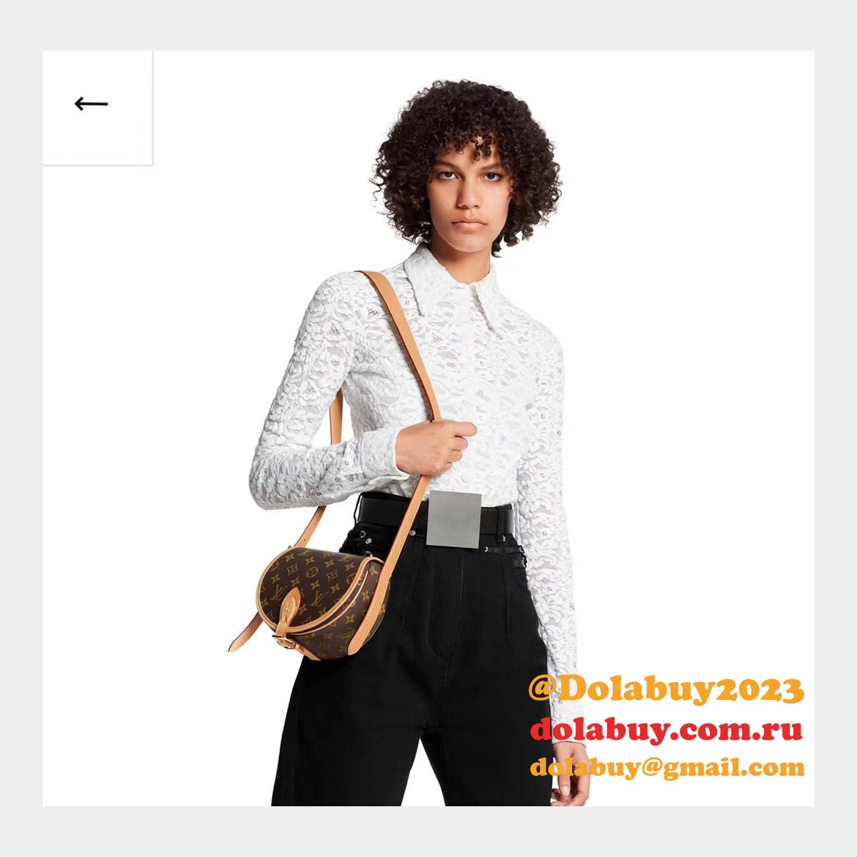 Louis Vuitton Replica Tambourin Monogram Canvas M44860 Bag