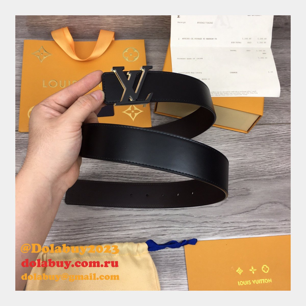 Replica Louis Vuitton AAA+ Designer 40mm Belts