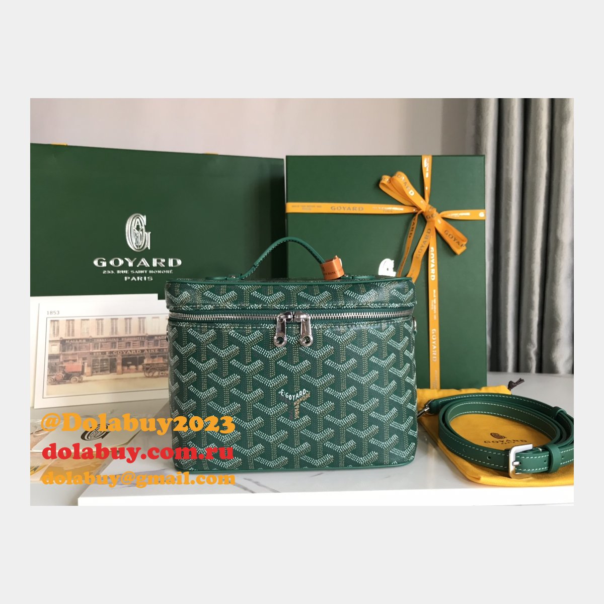 Beauty Fake Designer 020185 Makeup Goyard Muse Luxury Bag