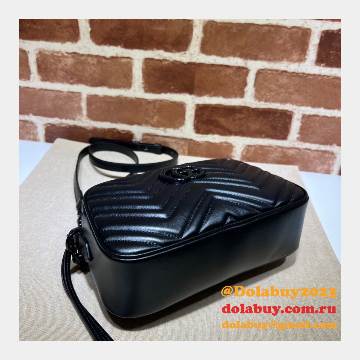 designer knockoff G*u*i 447632 gg marmont shoulder bag