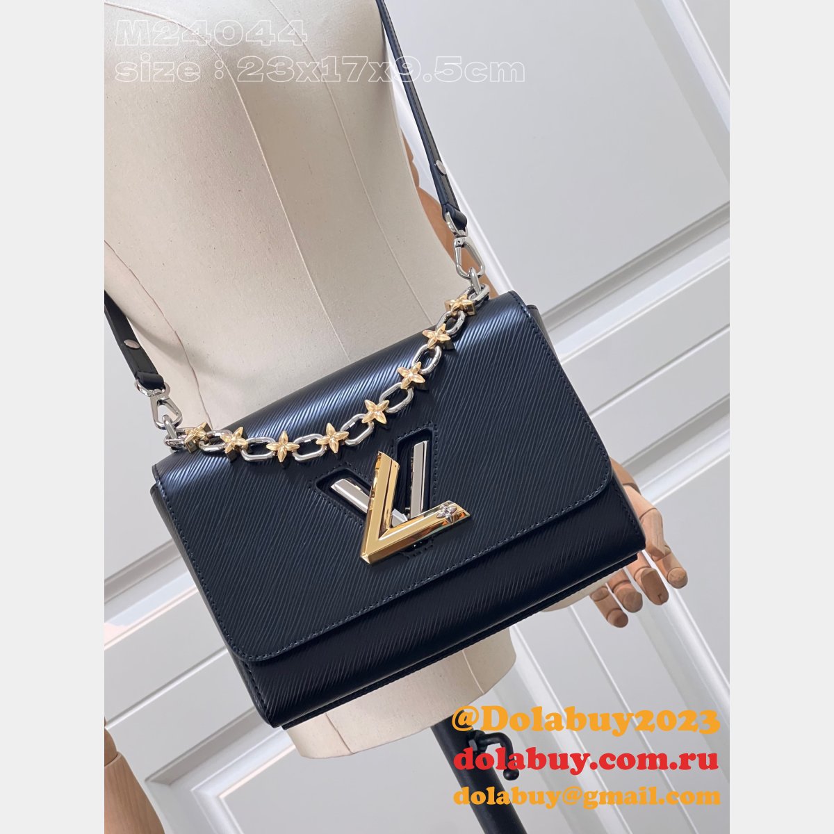 Designer Replicas Louis Vuitton 1:1 Mirror Twist M24043/M24044 Epi