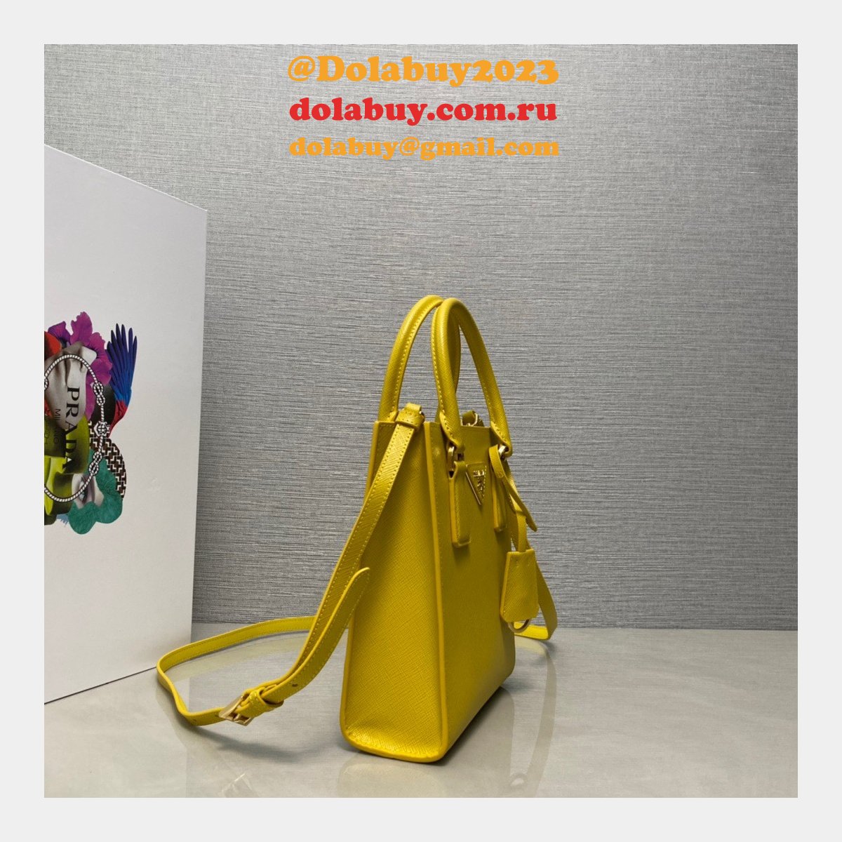 TOP PRADA SAFFIANO KILLER BAG FASHION 1BA358