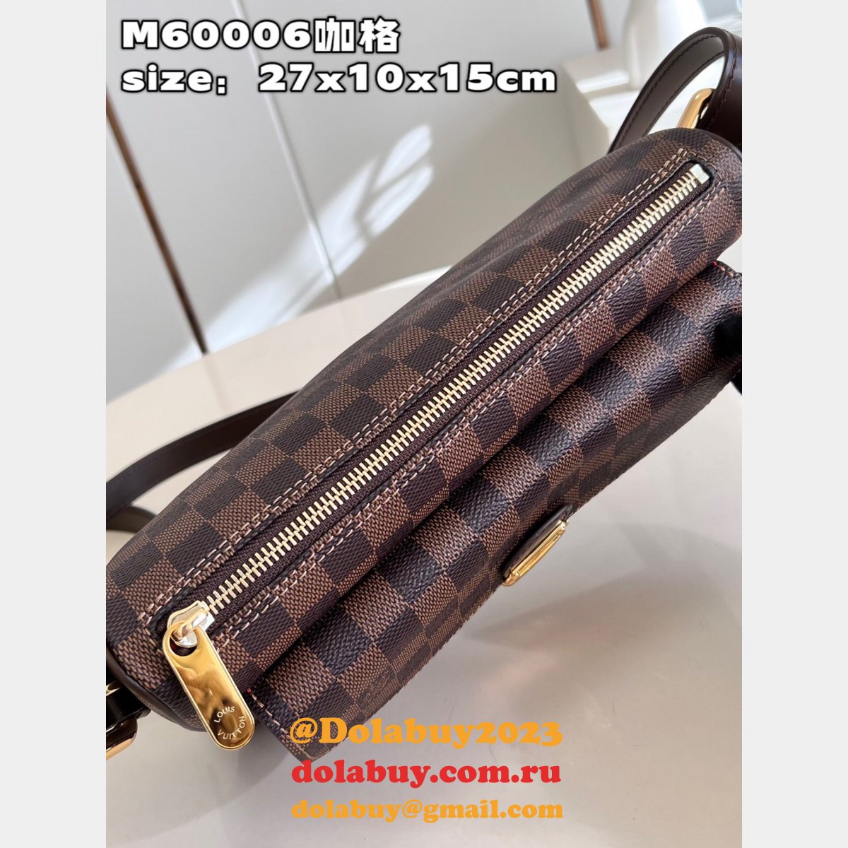 Louis Vuitton Fashion Perfect M60006 Best To Buy Coffee Plaid