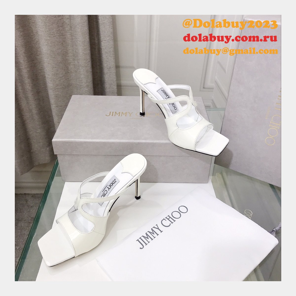 Heel: 8.5 cm Anise 75 Designer Sandals Jimmy Choo Shoes