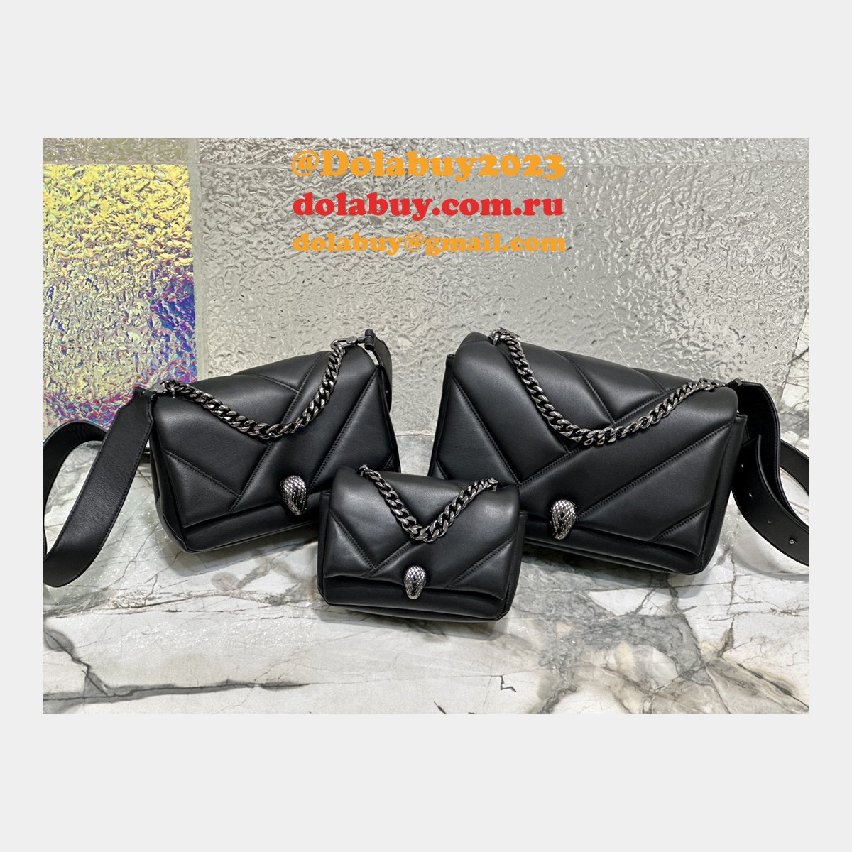 Serpenti Cabochon Bvlgari 291085/291088/291223 Bottega Veneta Fake Bag