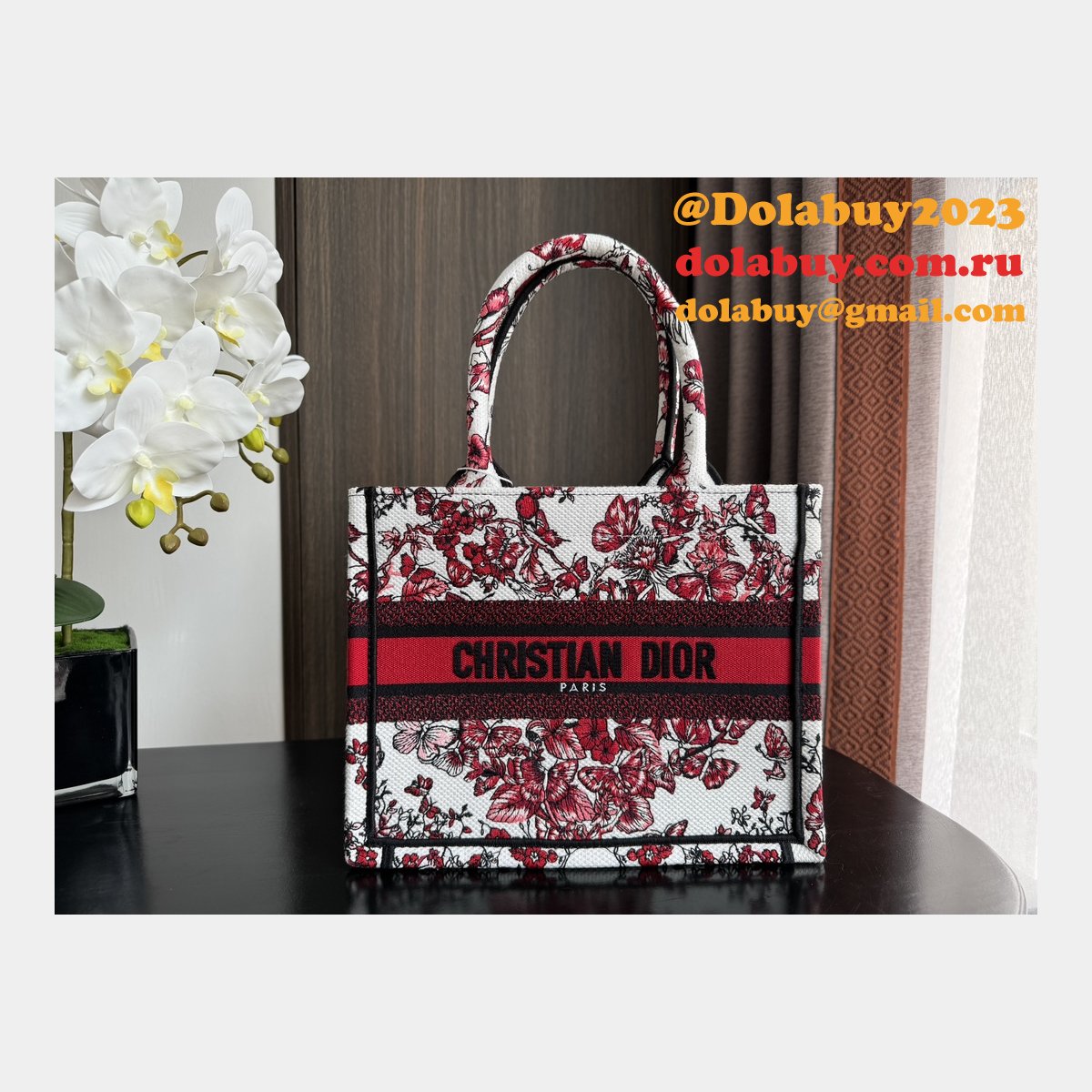 Best Latest CD Book Tote Quality Replica Dior Bags