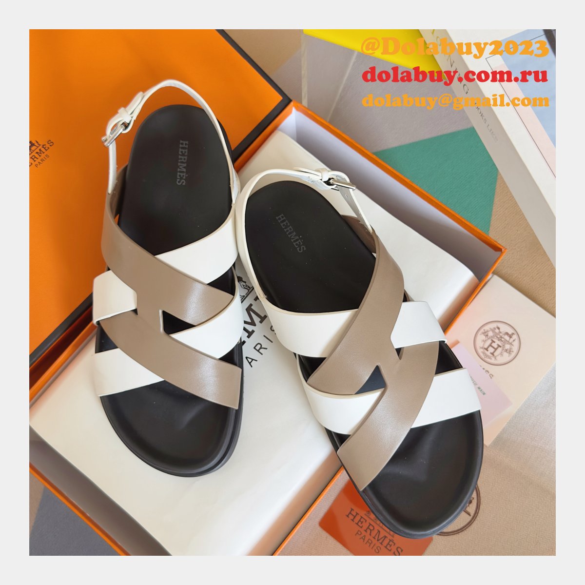 2025 Hermes Kazimir Sandal