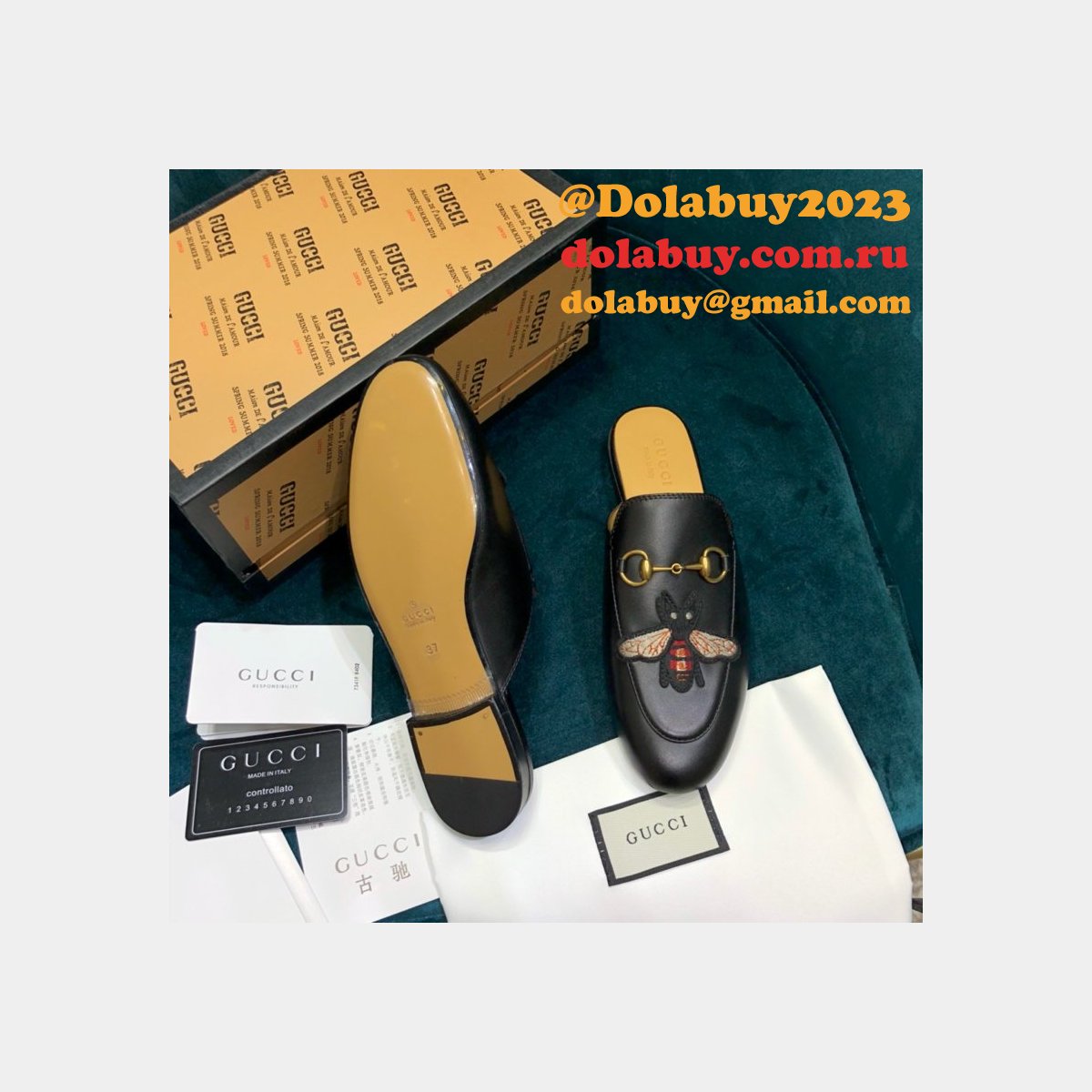 top G*u*i loafers slipper 003