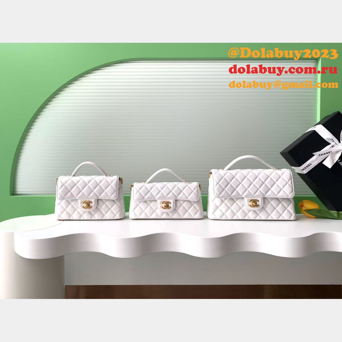 Luxury Flap AS5354 & AS5355 & AS5356 Top Handle Replica Bag