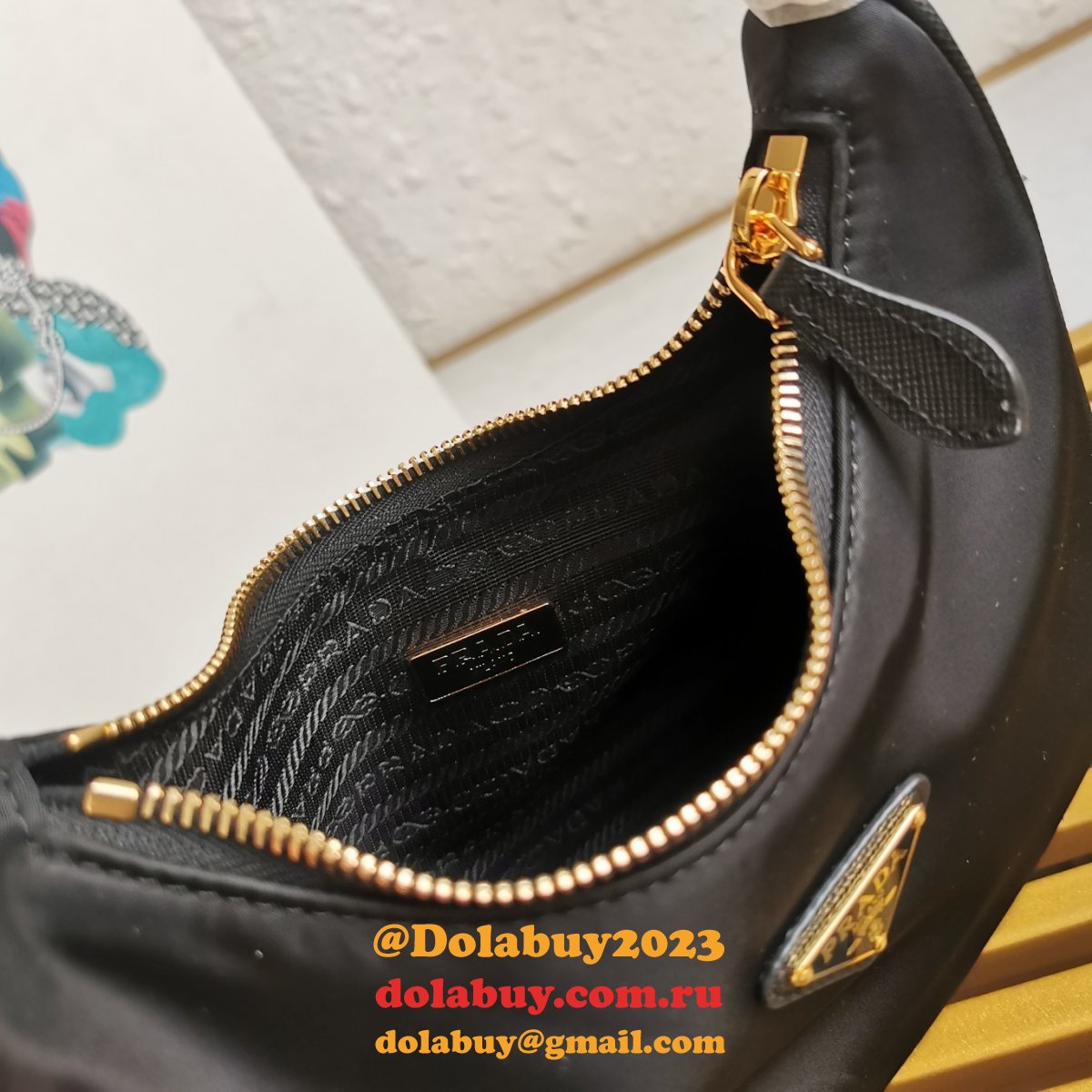 Shop High Quality Replica 1NE204 Prada Hobo Handbag