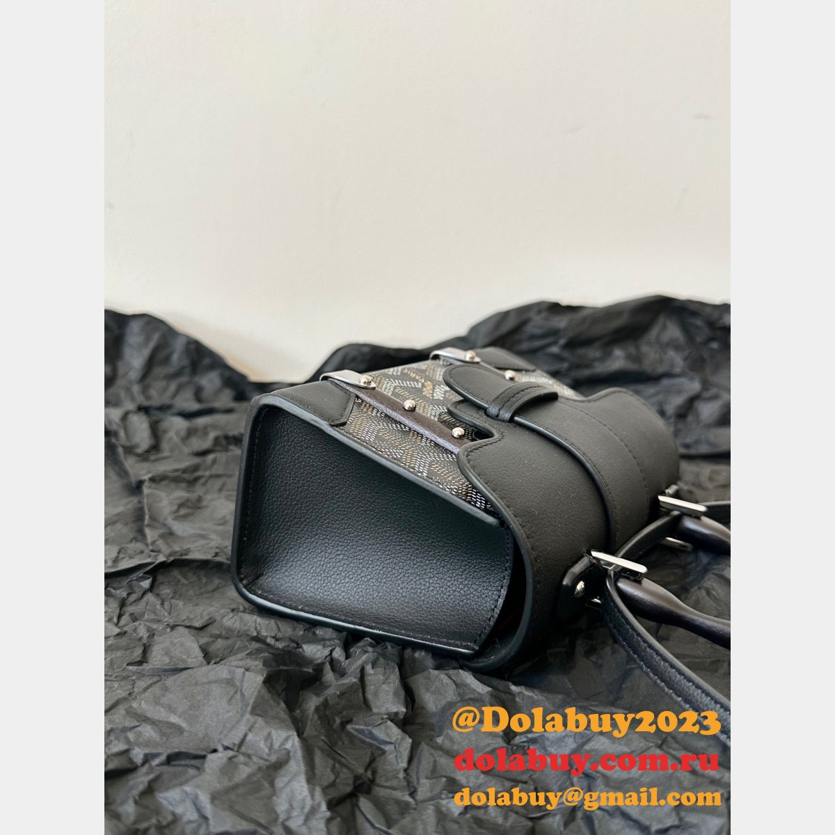 Cheap Goyard Replica Saigon Structure Nano Goyardine Bag