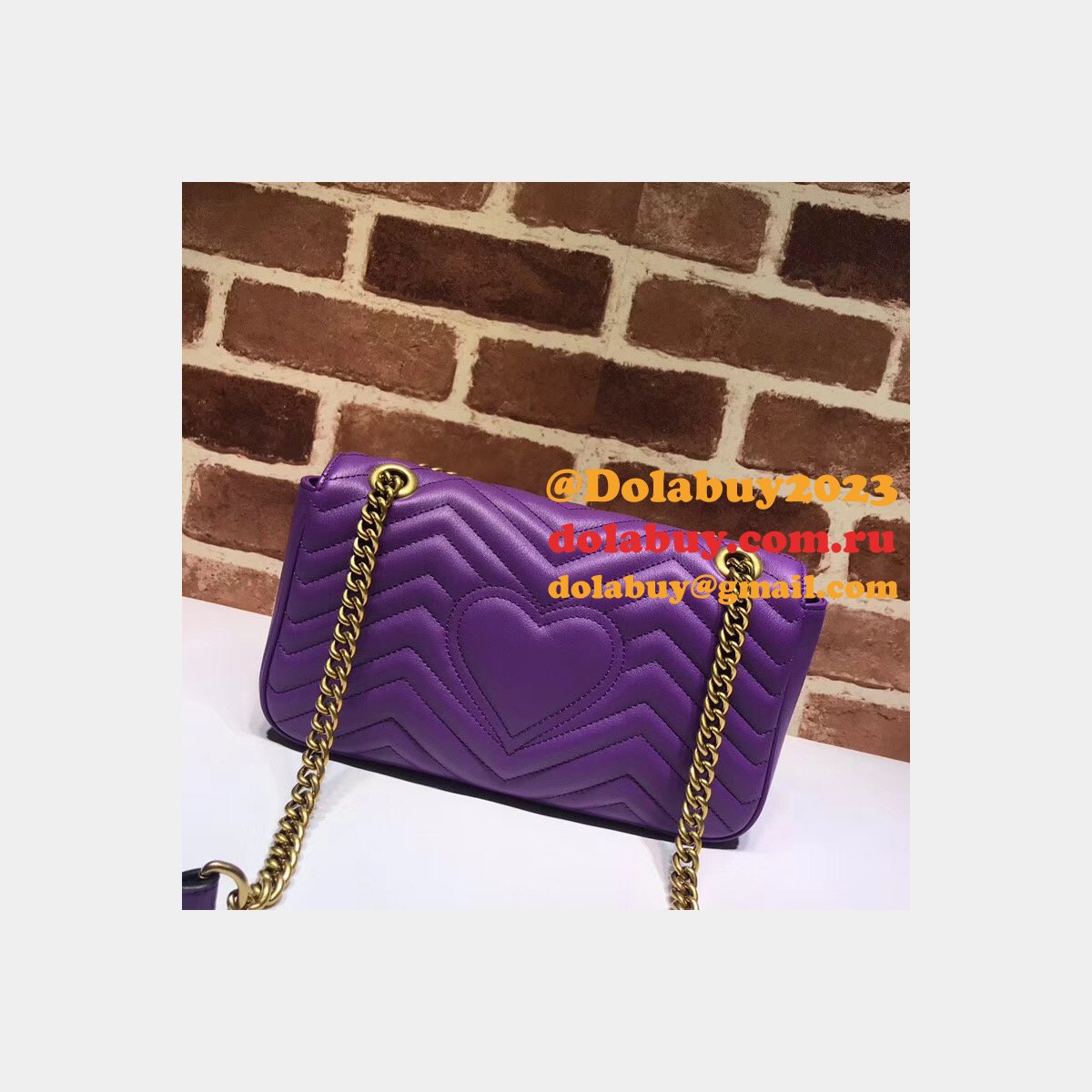 G*u*i gg marmont replica 443497 ladies shoulder bag