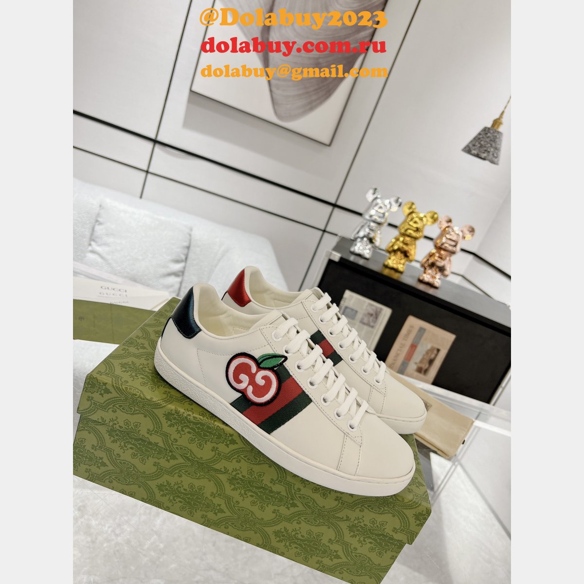 replica best quality ace G*u*i sneakers uk shoes