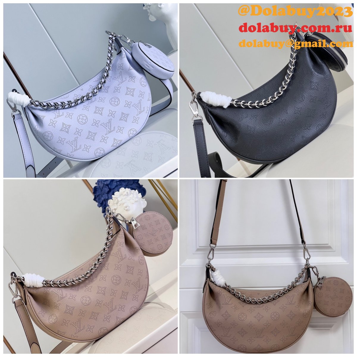 UK Baia M22959/M22959/M22819 Louis Vuitton Mahina Replica Bag