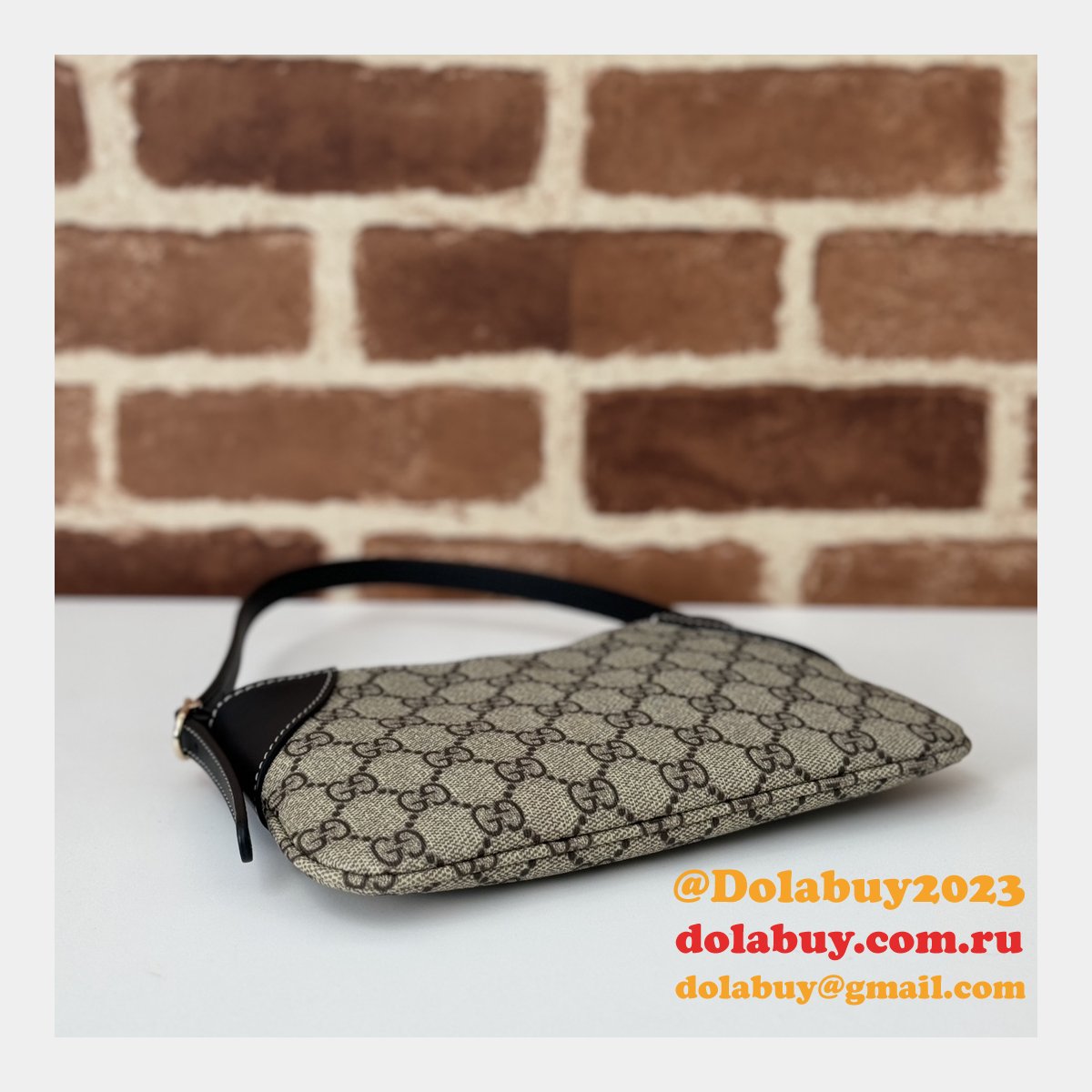 G*u*i 7 star gg emblem super mini shoulder 820696 designer bag