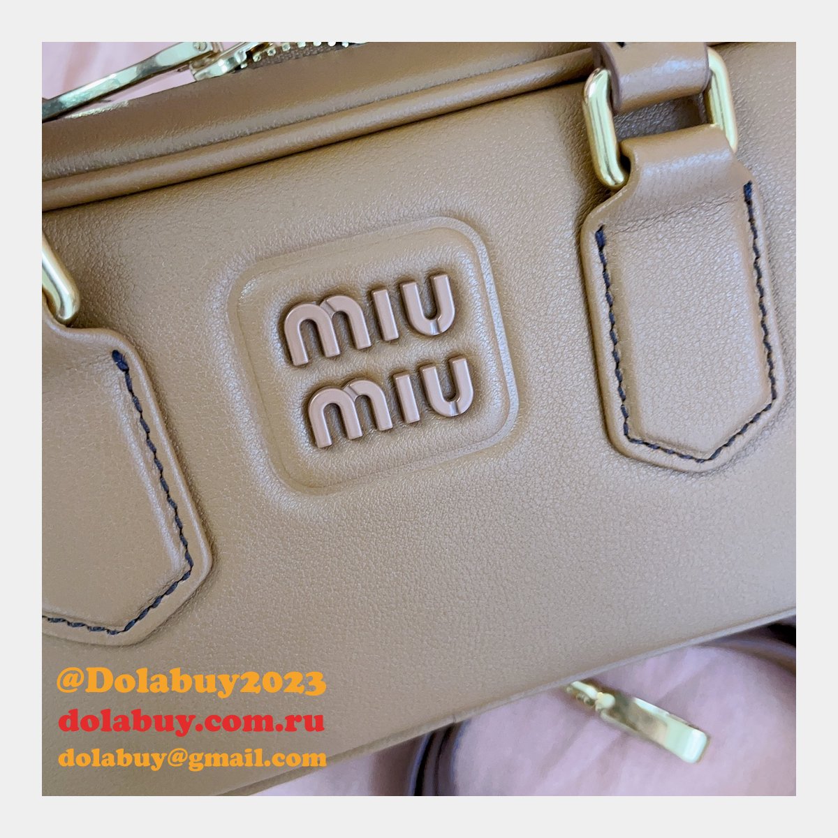 Wholesale Miu Miu Arcadie Leather Bag 5BB142