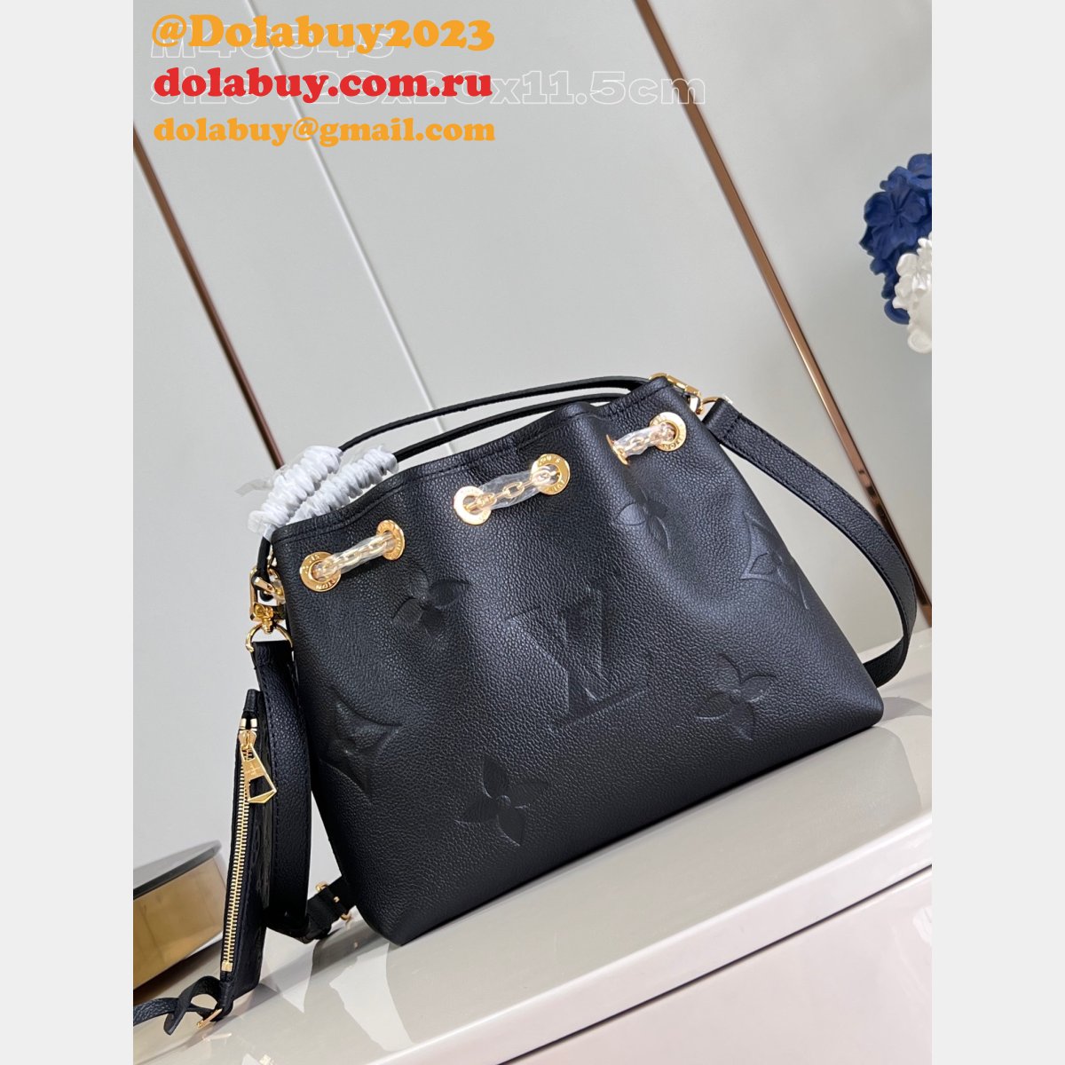 Louis Vuitton M46545 Replica Trianon Monogram Empreinte Bag