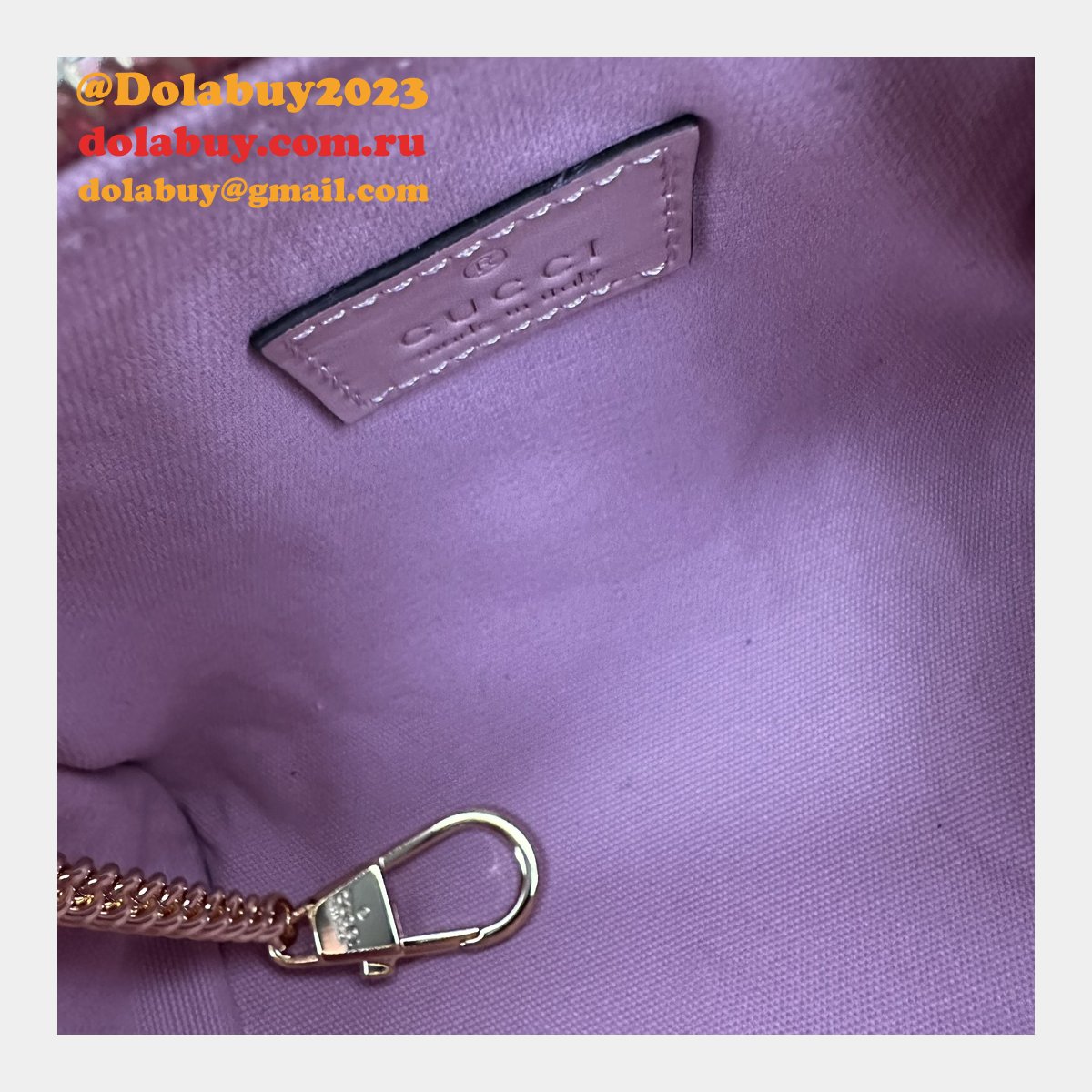 replica 790130 gg super mini top handle G*u*i designer bag