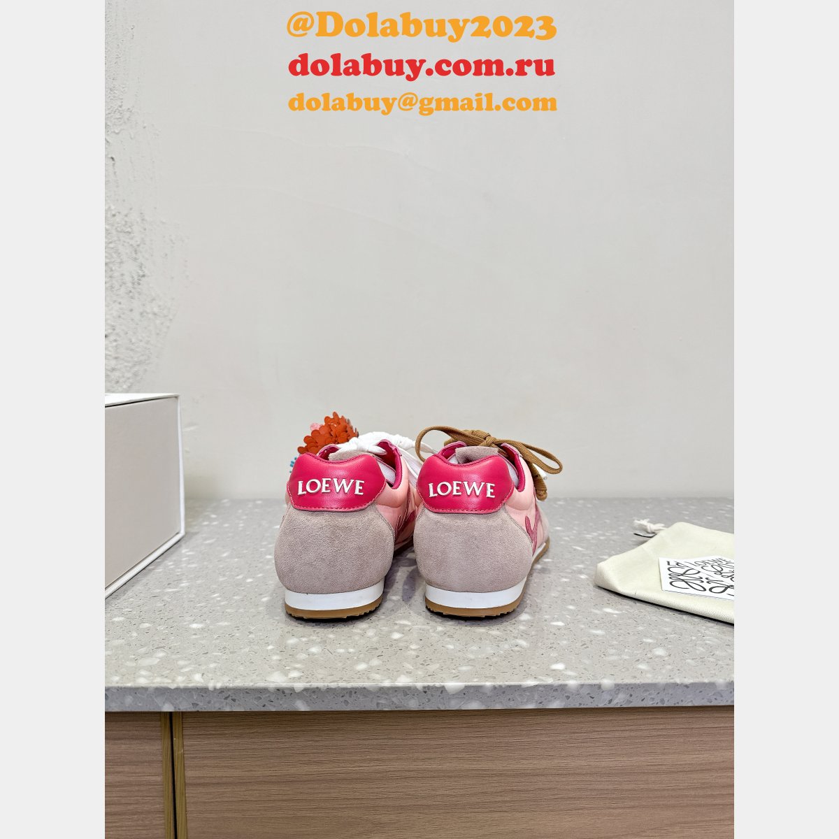 Luxury Loewe Ballet Runner 2.0 in Soft Calfskin