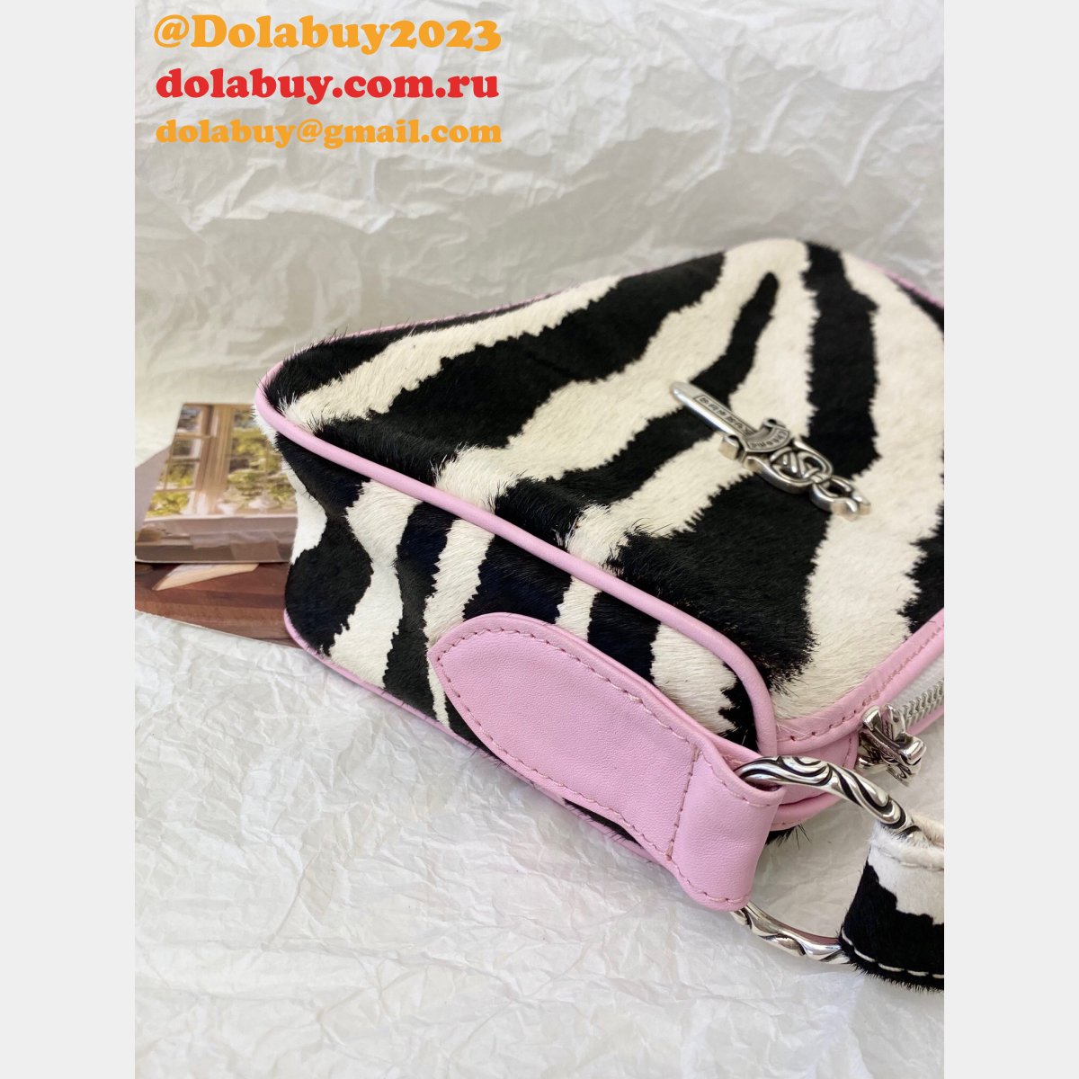 best Ch*0me He**ts replica silver hardware chicken nuggets bag