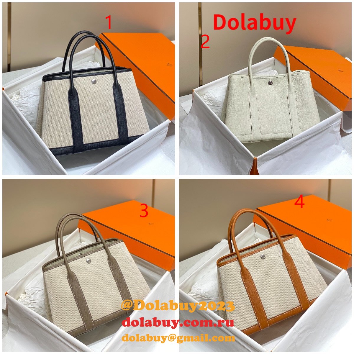 Garden Party Hermes Replica Bags Are Made Of Top Quality Leather