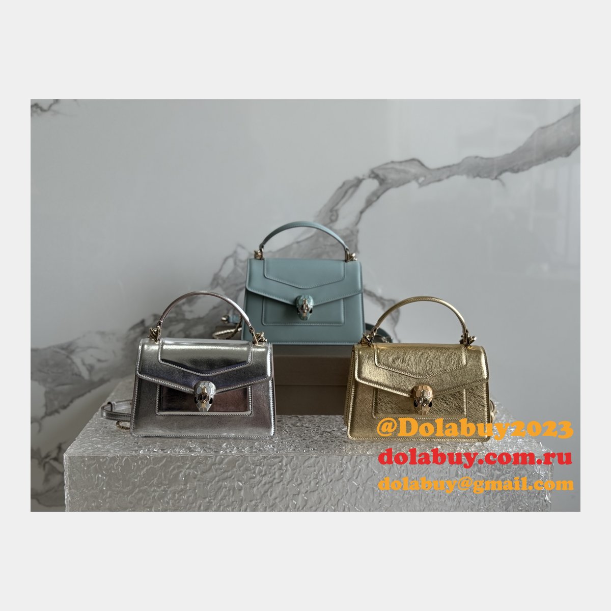 Luxury BVLGARI SERPENTI FOREVER WOMEN BAG 293666