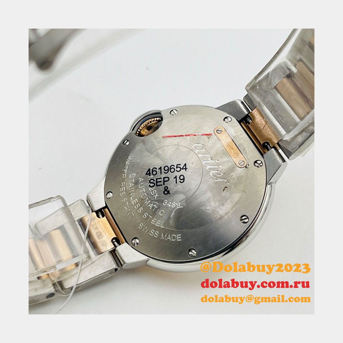 Cartier 33mm Ballon Bleu de Cartier watch