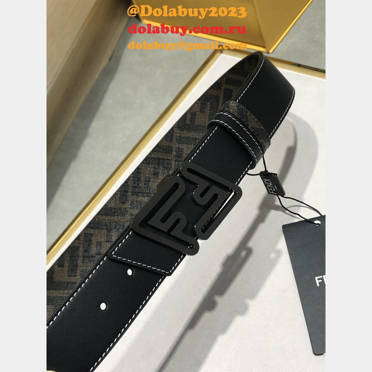 best designer F**di belt 35mm top quality