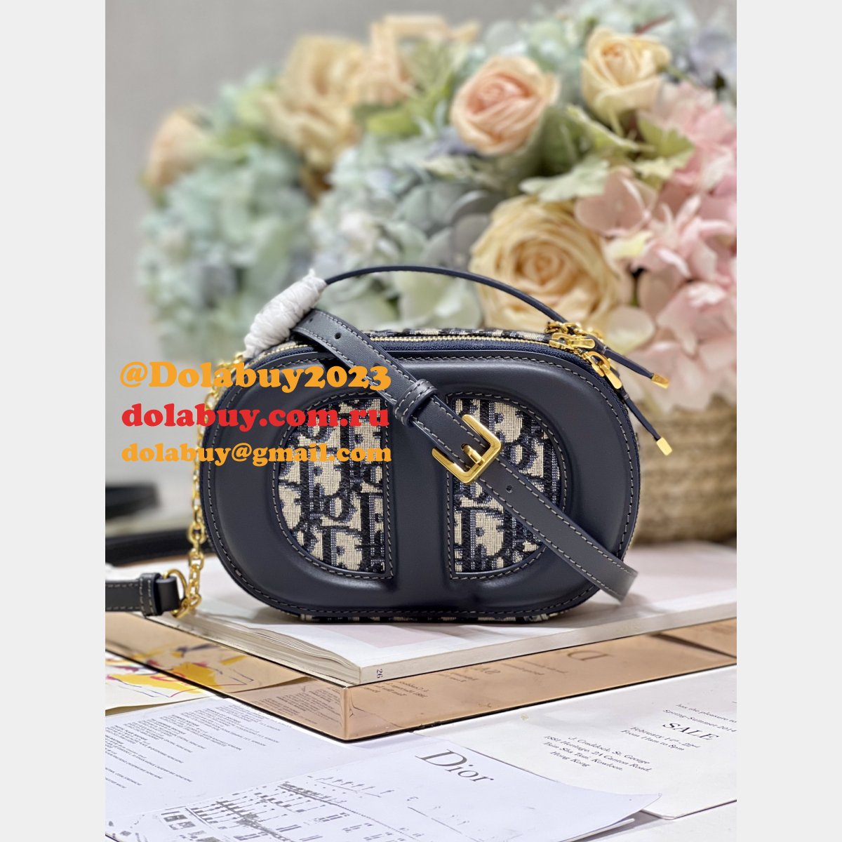 Buy Cheap Replica Dior 1293 Bobby Ophidia CD Signature Bag