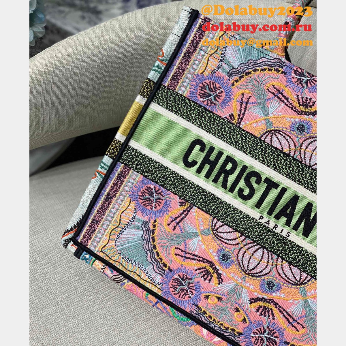 Christian Dior Replica CD Book Tote bag