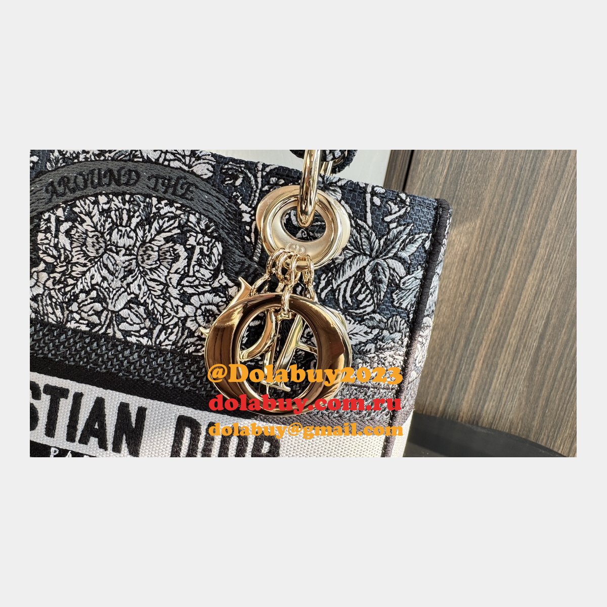 Exquisite Lady Dior 24cm Replica - Unmatched Elegance & Craftsmanship