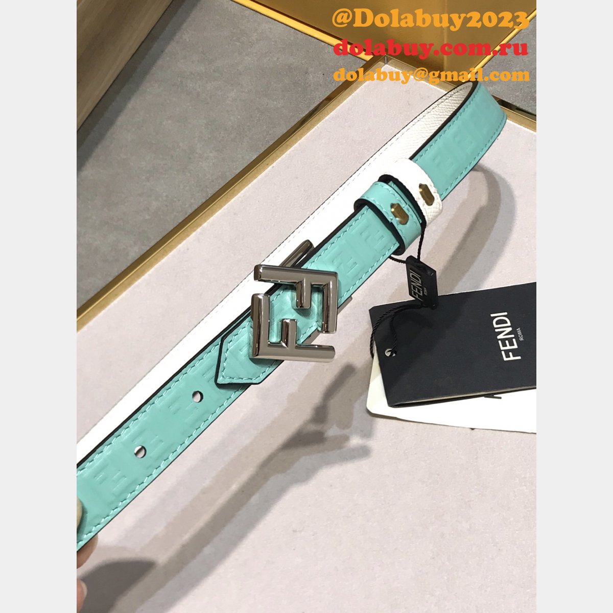 luxury F**di belt 20mm fashion wholesale