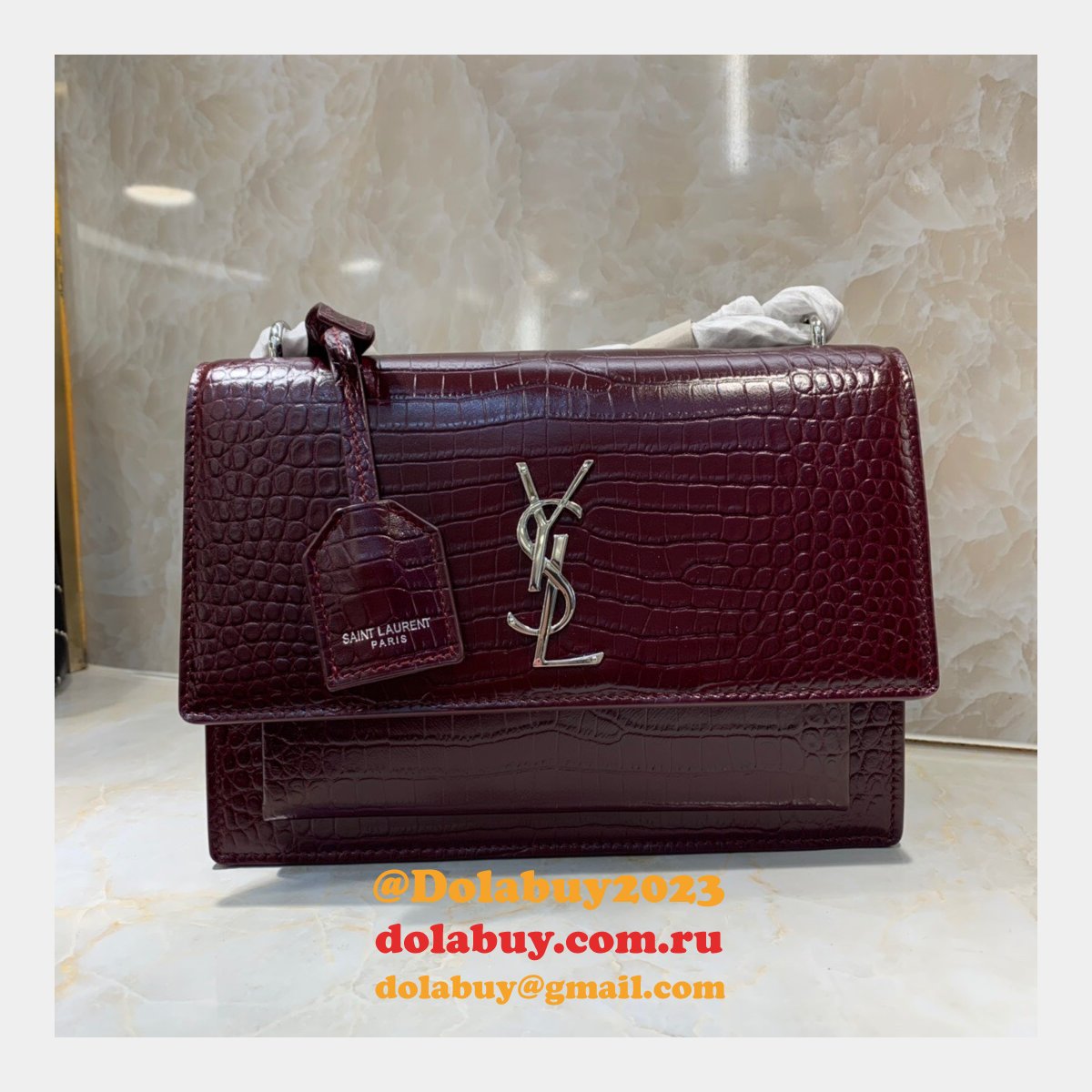 Ysl Wholesale Saint Laurent 22CM niki chain shoulder bag
