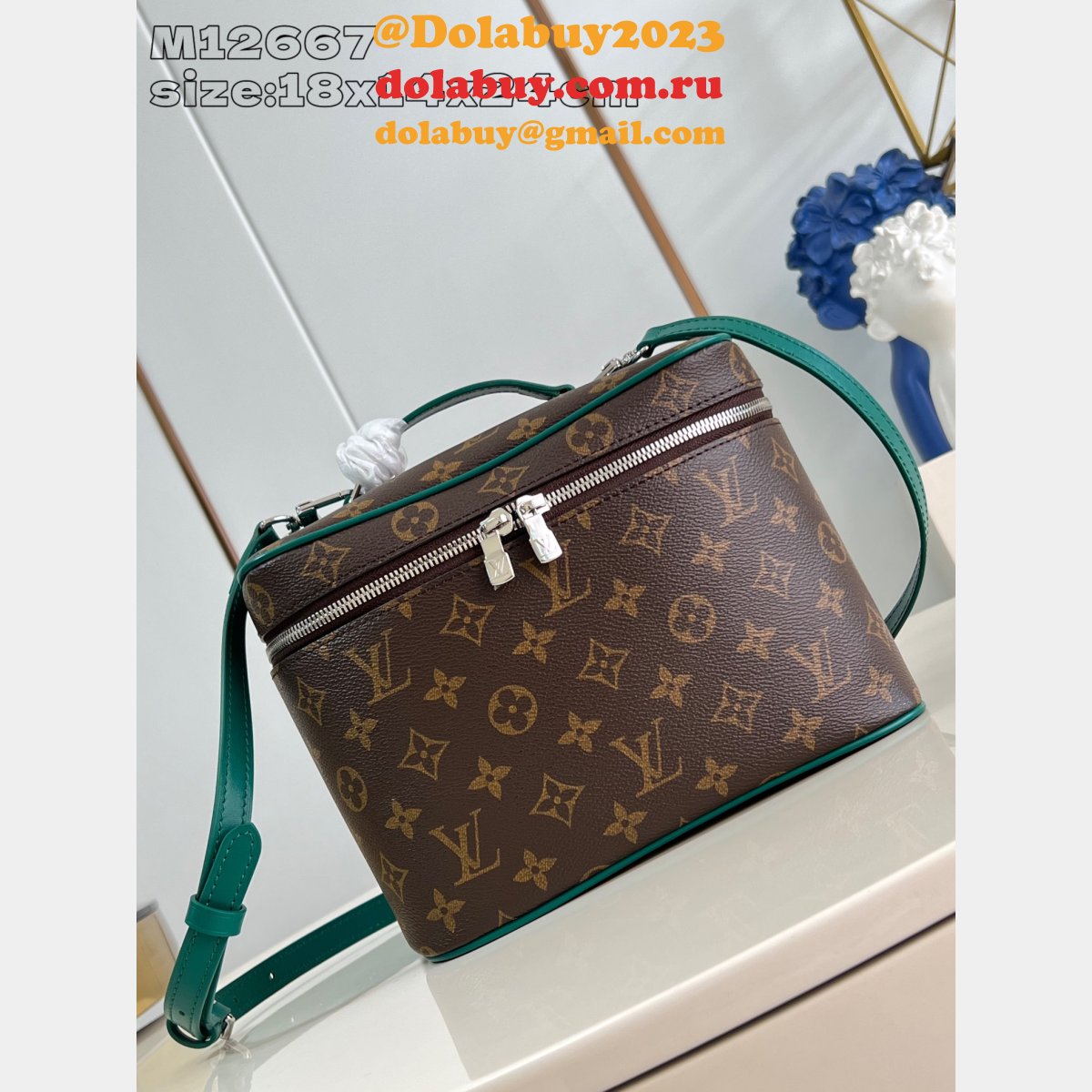 Replicas Louis Vuitton Nice Macassar M12667/M12668/M12671 Bag
