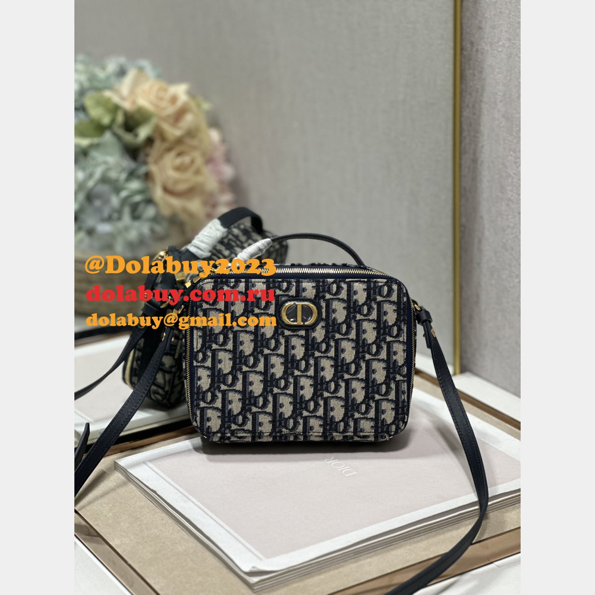 High Quality Dior 5140/2141 Replica Caro Box Bag