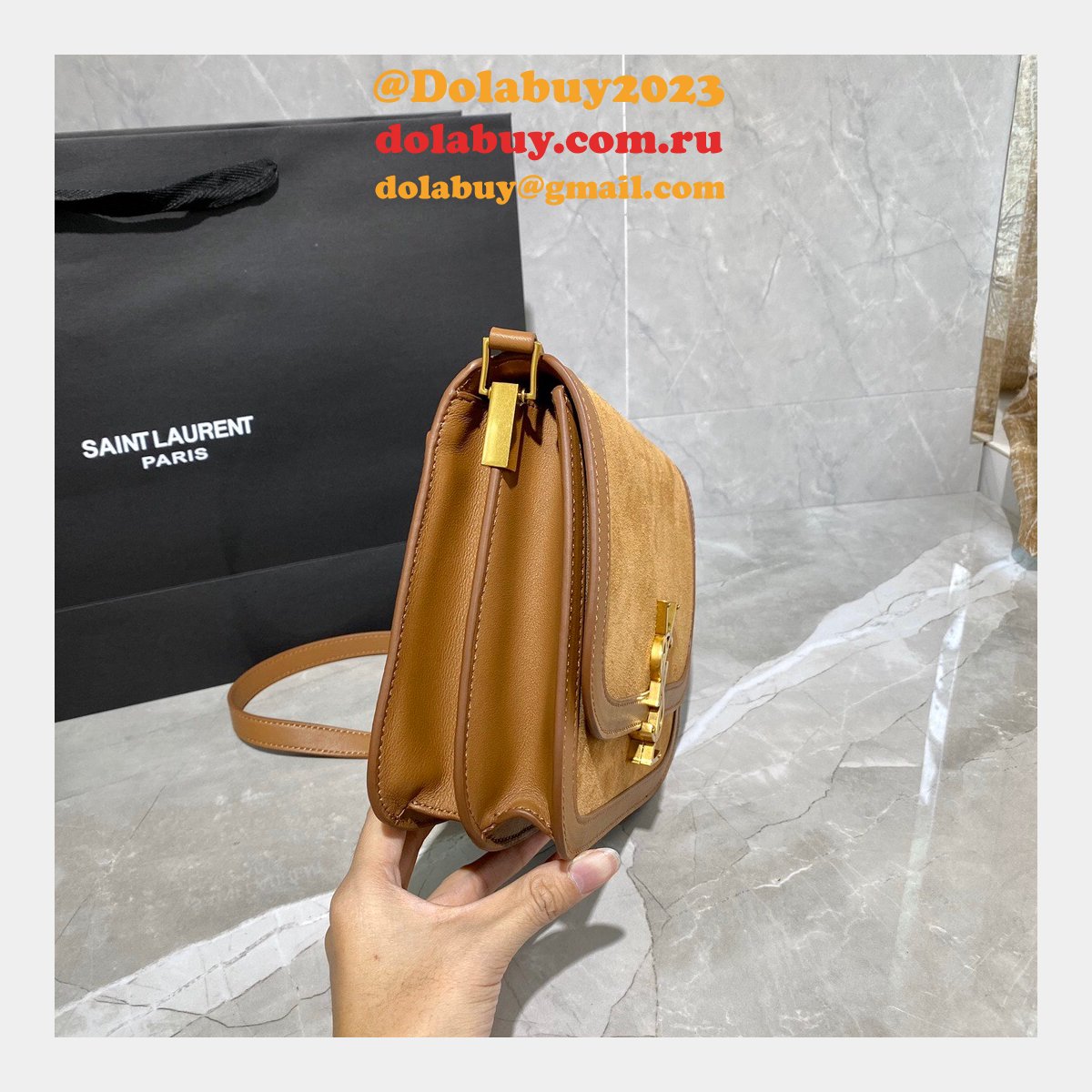 Solferino shoulder Replica 635025 bag Saint Laurent