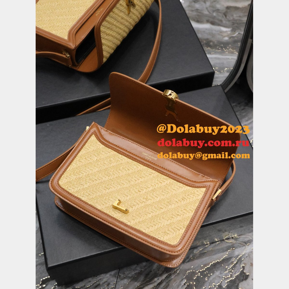 Wholesale YSL Perfect SOLFERINO BOX HANDBAG 634306