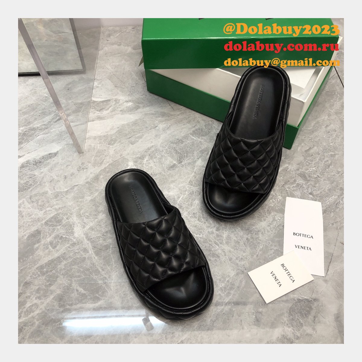 Fashionreps Shoes Bottega Veneta Slippers Replica Wholesale